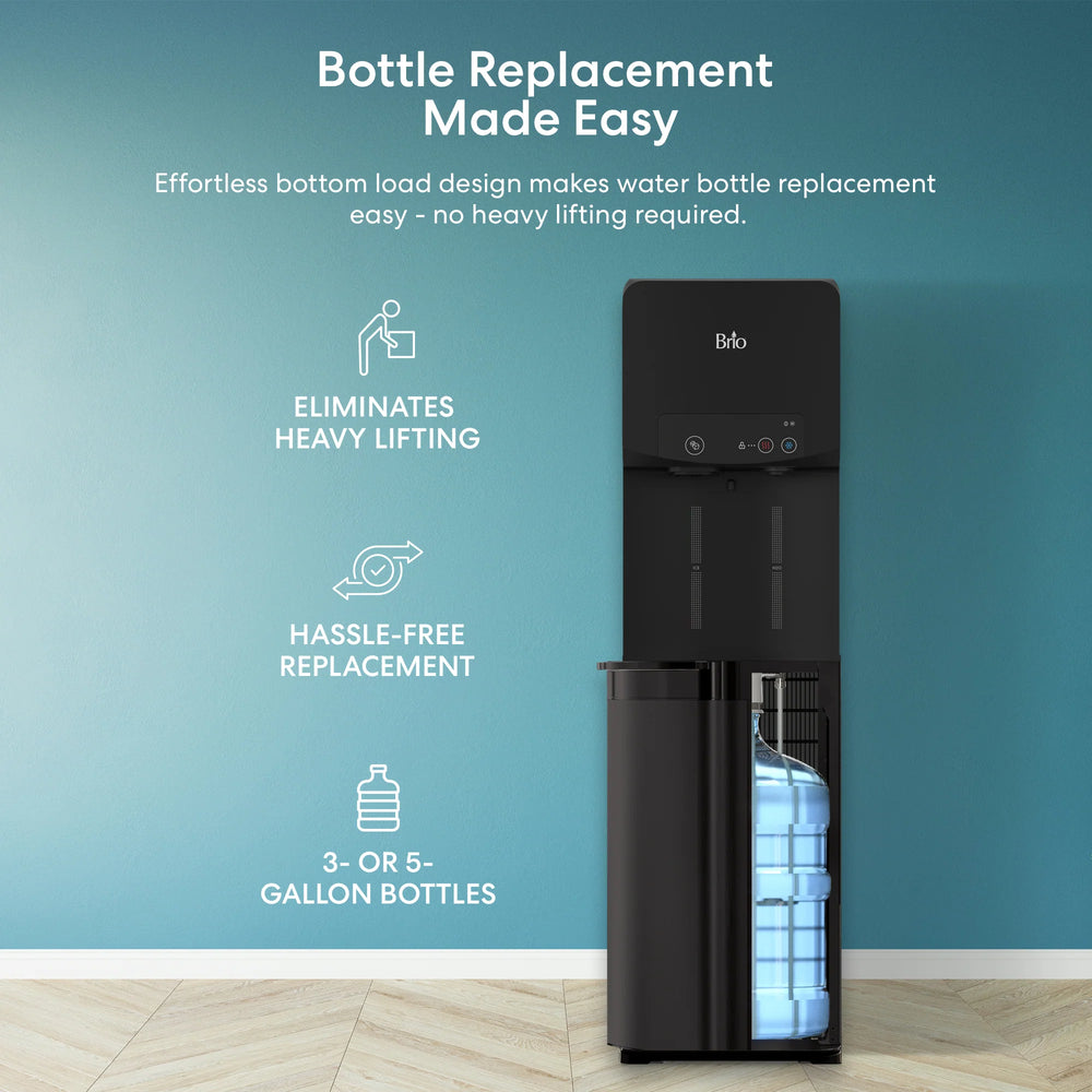 
                      
                        Brio 320 Ice Dispenser & Bottom Load Water Cooler
                      
                    