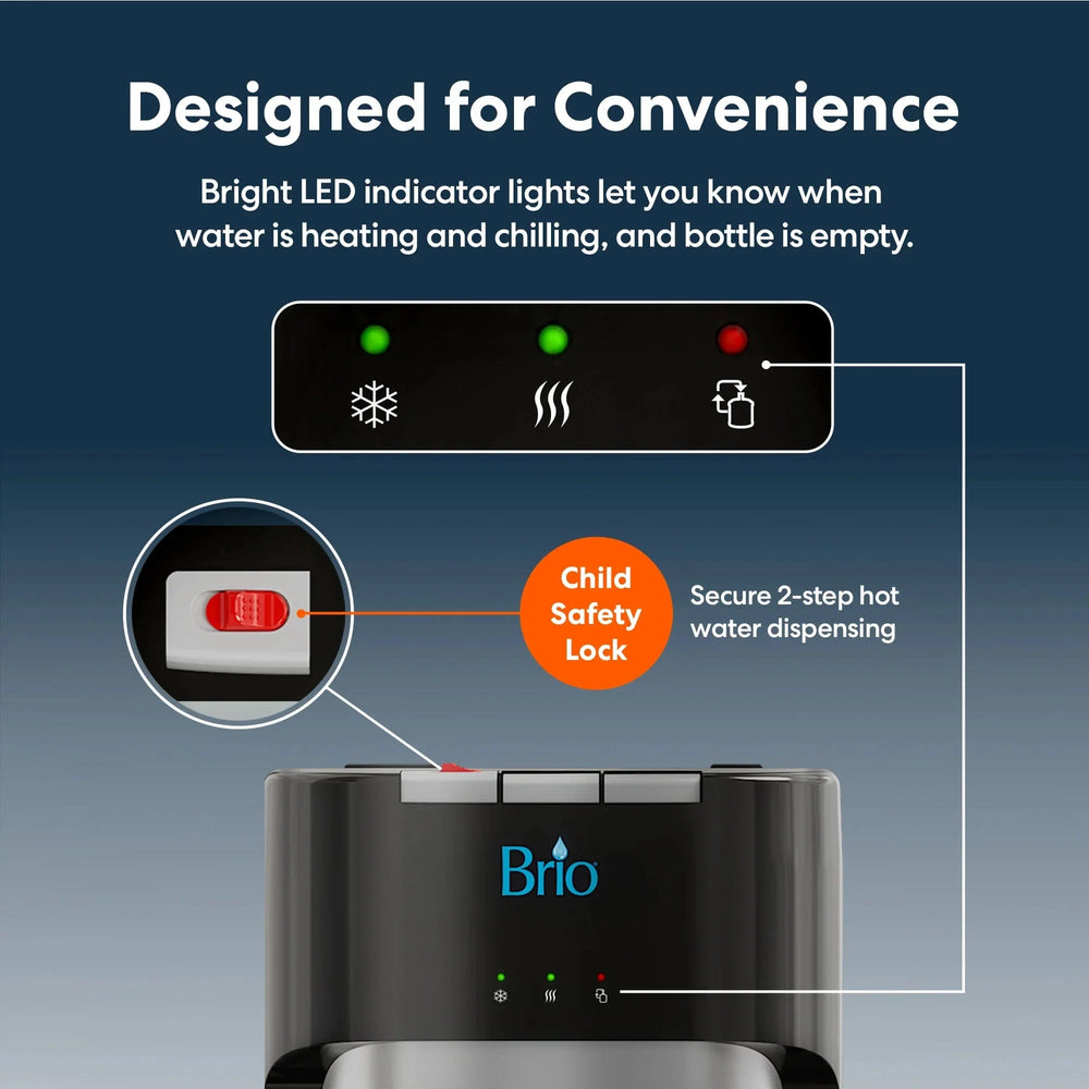 
                      
                        Brio 400 Series Bottom Load Water Cooler
                      
                    
