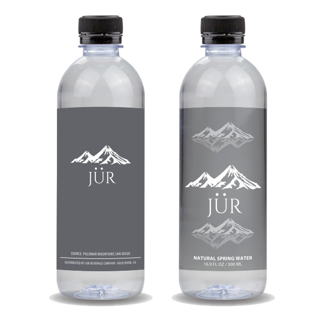 JÜR 16oz Plastic Bottle (24 Pack)